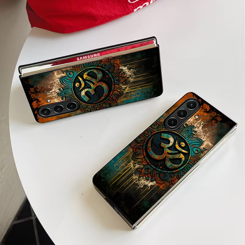 Galaxy Z Fold Series - Divine Om Mandala Phone Case