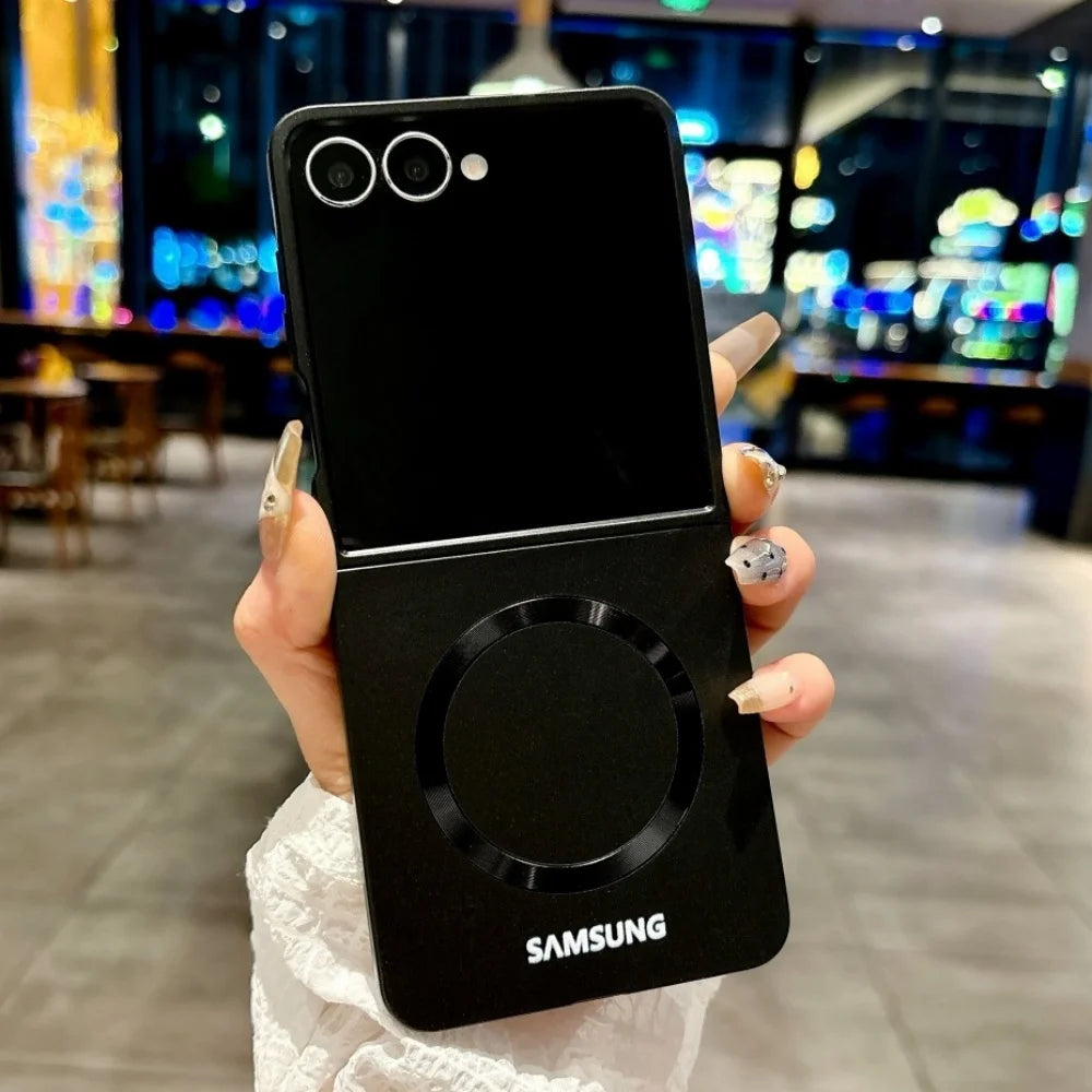 Galaxy Z Flip Series - Magnetic Luxe Case
