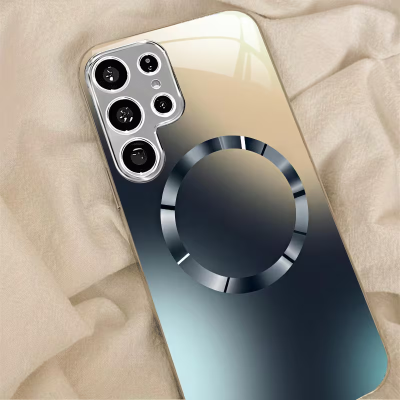 Galaxy S Series -Electroplated Chrome Bumper Case