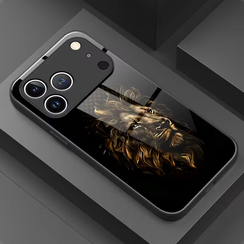 Royal Lion Glass Case