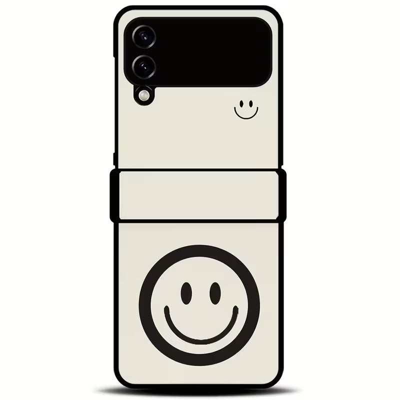 Galaxy Z Flip Series - Minimalist Smiley Case