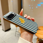 Google Pixel - Blue Stripe Lemon Case