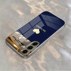 Galaxy S Series - Midnight Blue Luxe Glass Case
