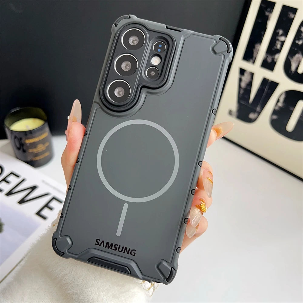 Galaxy S Series - Rugged Armor Shield Case