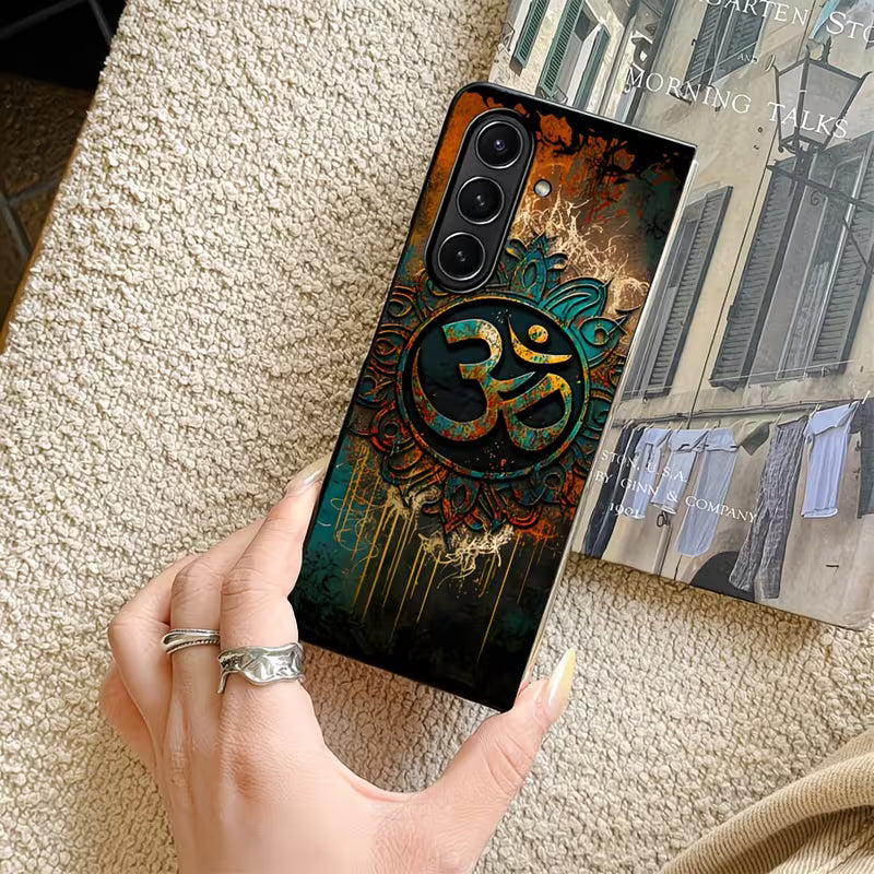 Galaxy Z Fold Series - Divine Om Mandala Phone Case