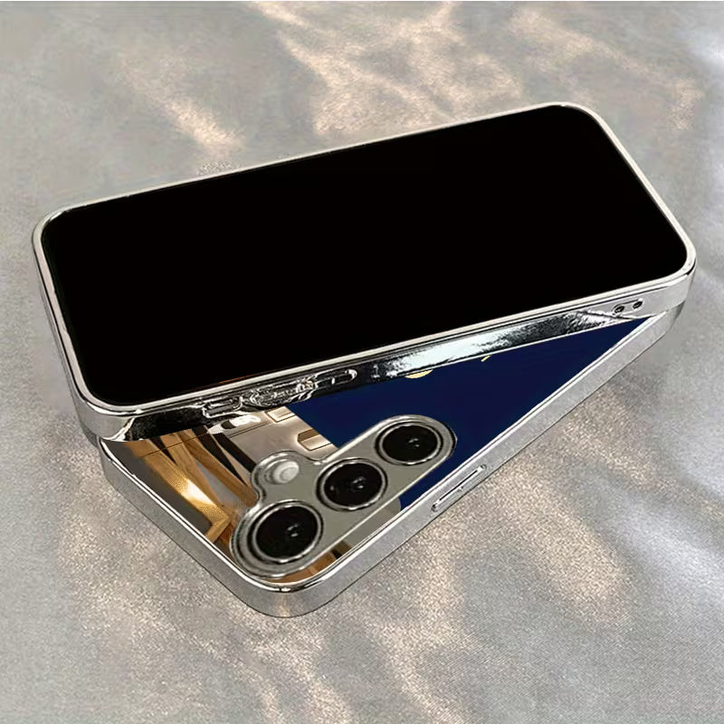 Galaxy S Series - Midnight Blue Luxe Glass Case