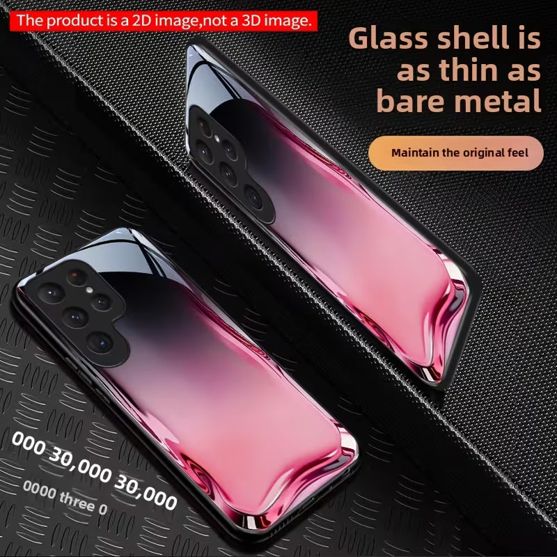 Galaxy S Series - Nebula Gradient Glass Case