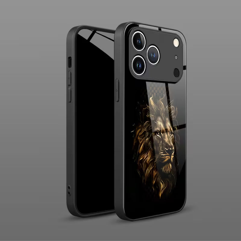 Royal Lion Glass Case