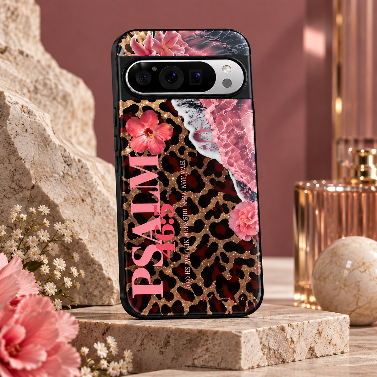 Google Pixel Series - Leopard & Floral Luxe Edition