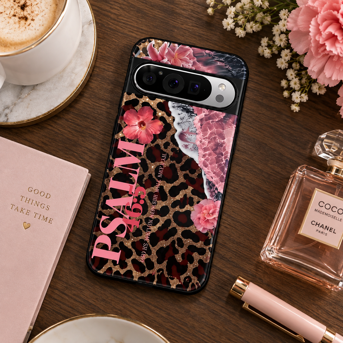 Google Pixel Series - Leopard & Floral Luxe Edition