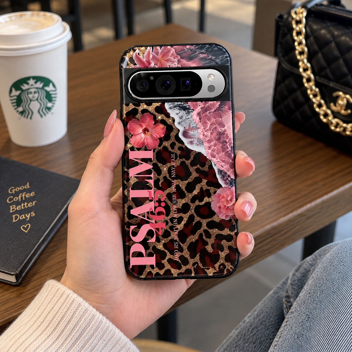 Google Pixel Series - Leopard & Floral Luxe Edition