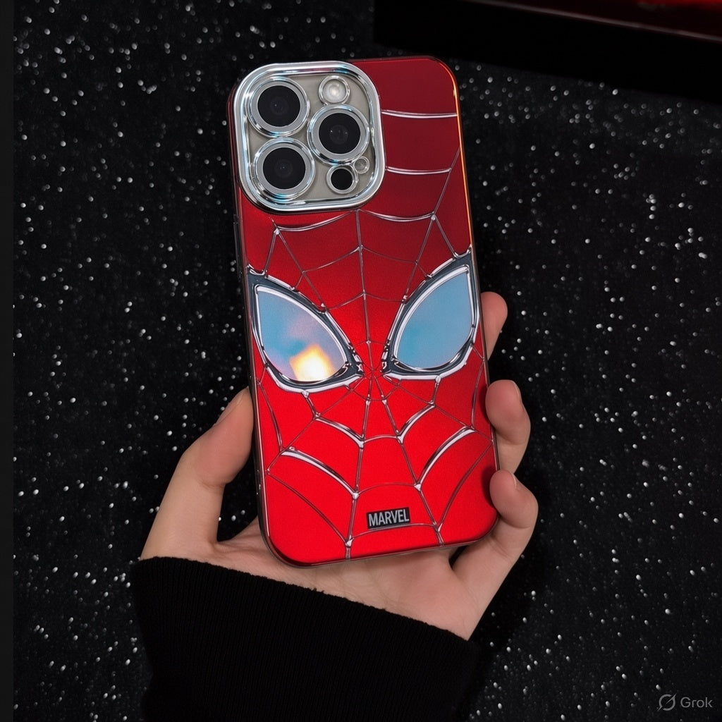 Prism Spider-Man Electroplate Glass Case