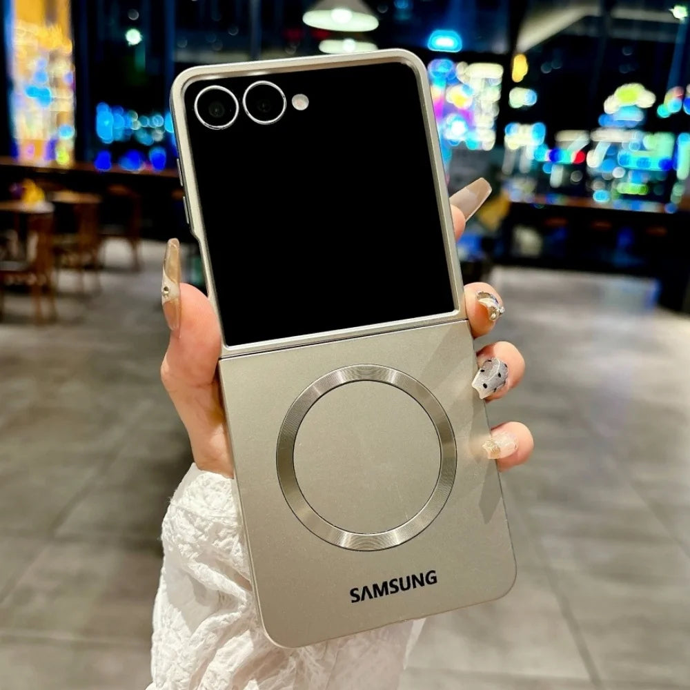 Galaxy Z Flip Series - Magnetic Luxe Case