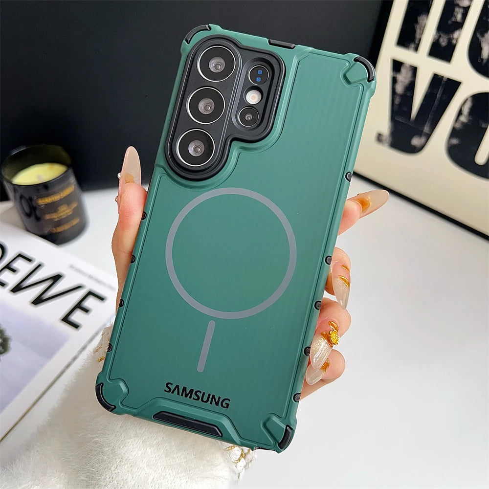 Galaxy S Series - Rugged Armor Shield Case