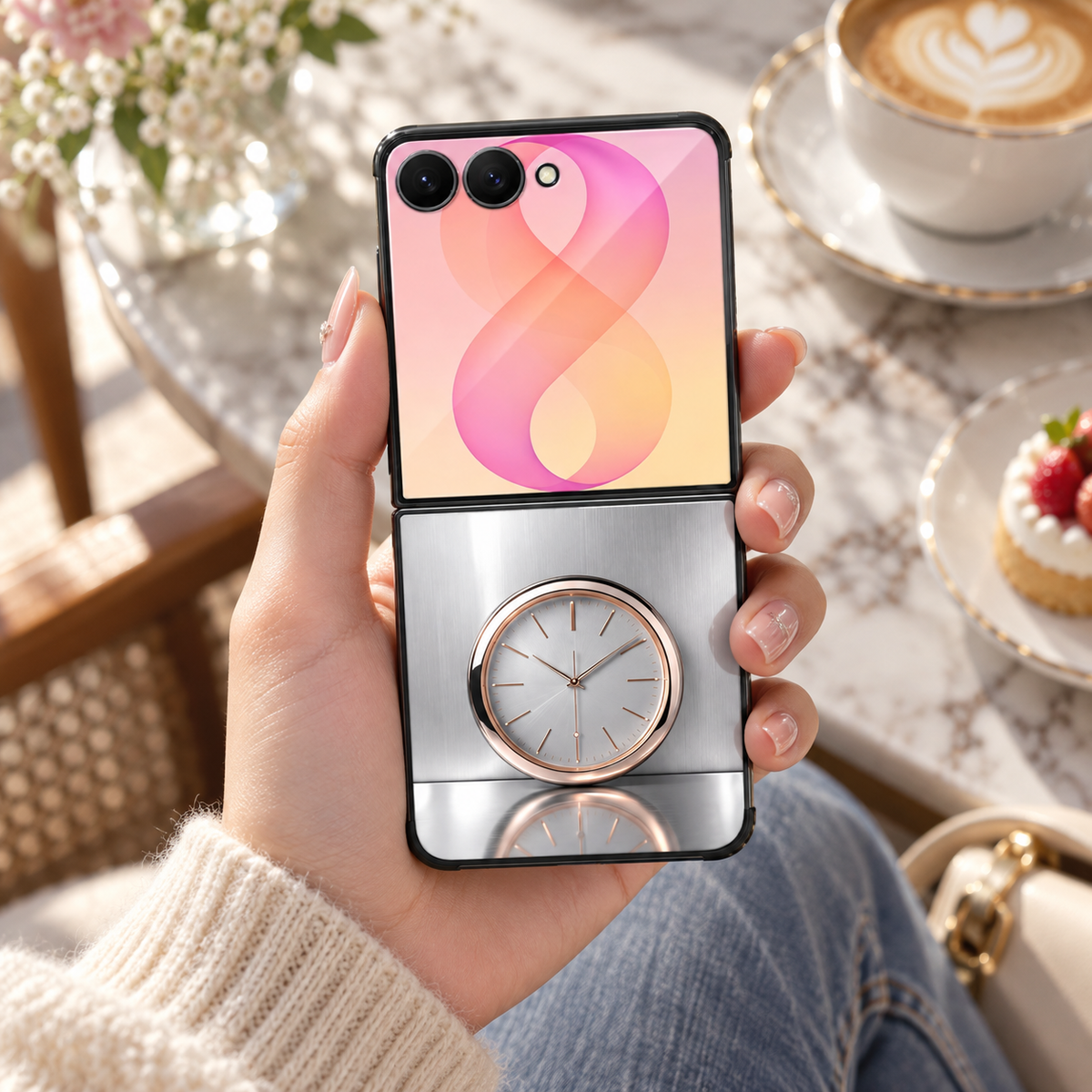 Galaxy Z Flip Series - Chrono Luxe Case