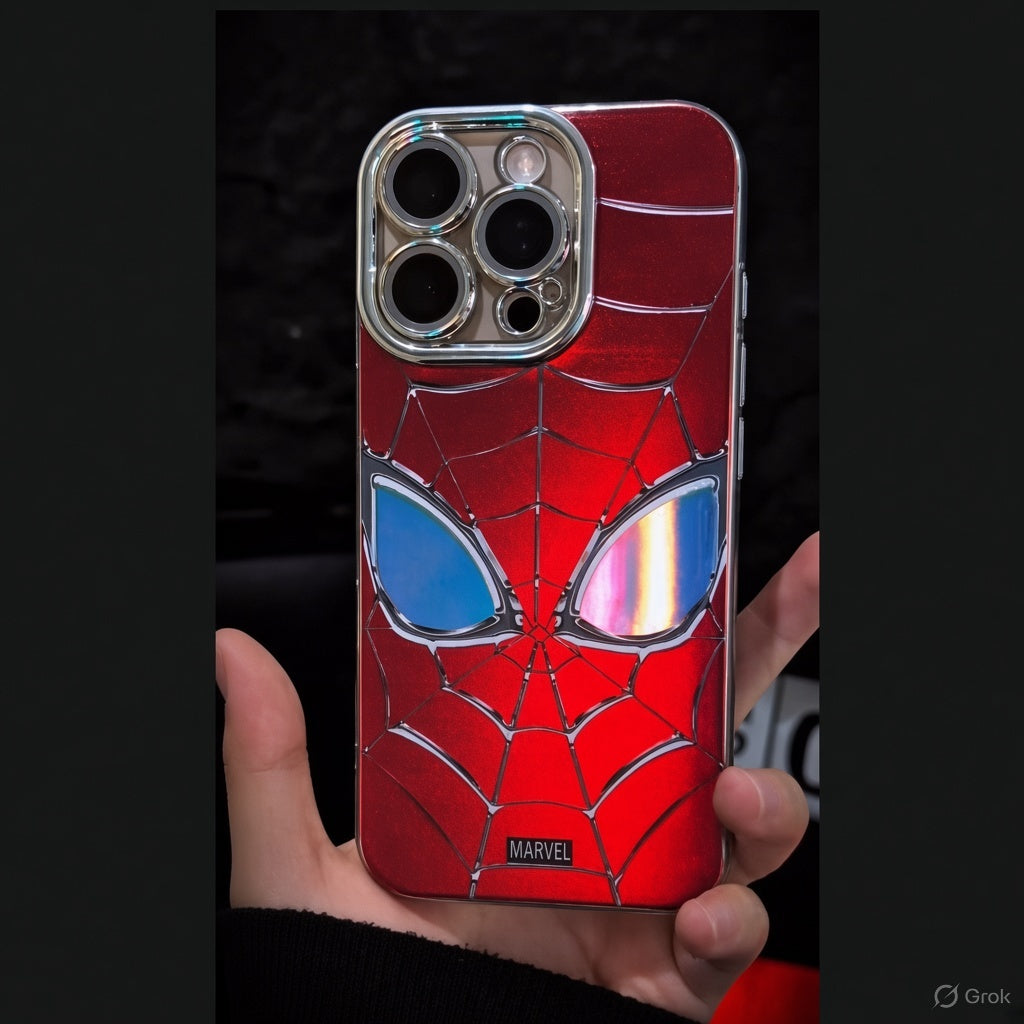 Prism Spider-Man Electroplate Glass Case