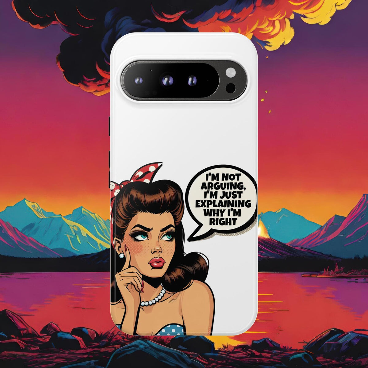 Google Pixel Series - Sassy Retro Case