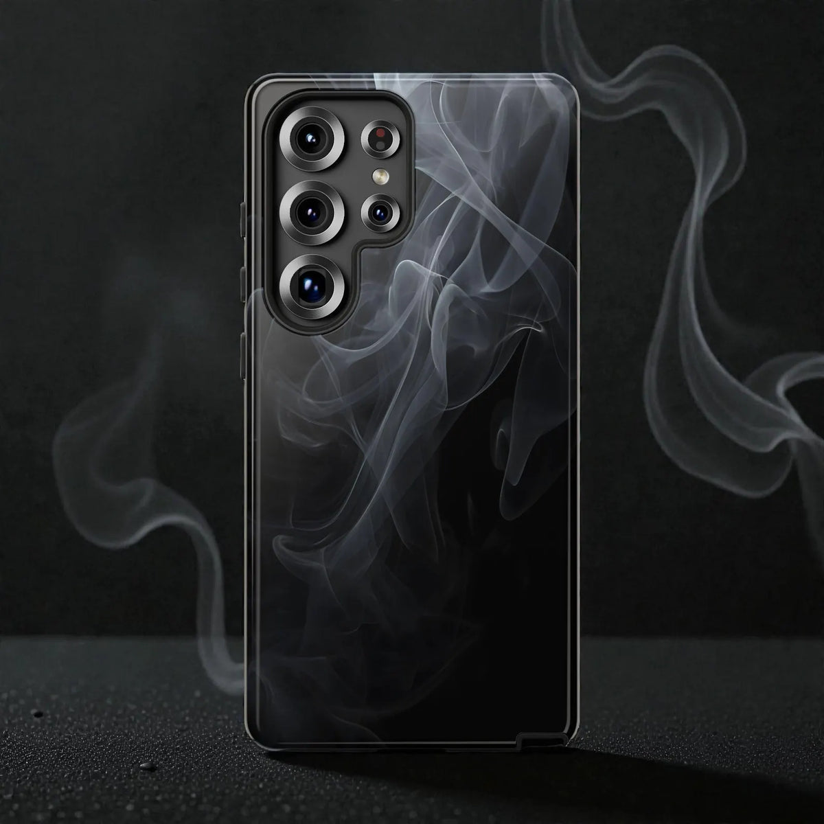 Galaxy S Series - Abstract White Smoke Case