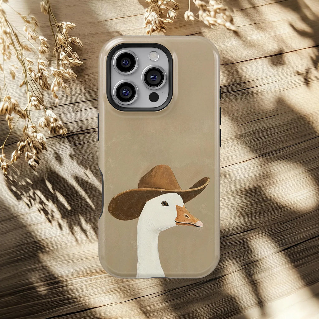 Cowboy Goose Case