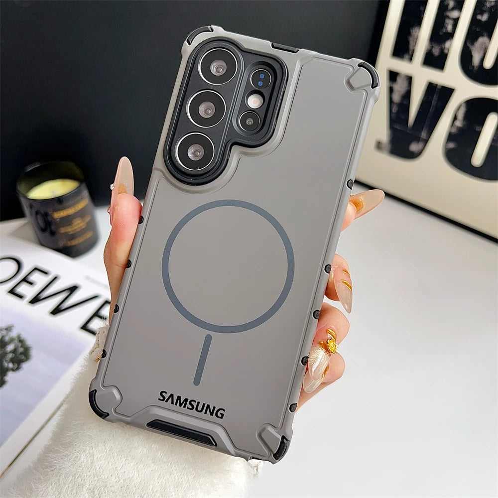 Galaxy S Series - Rugged Armor Shield Case