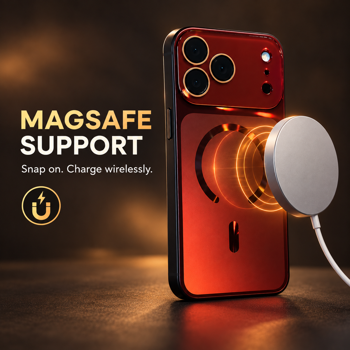 iPhone Series - Scarlet Ruby Shield Case