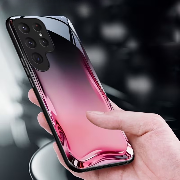 Galaxy S Series - Nebula Gradient Glass Case